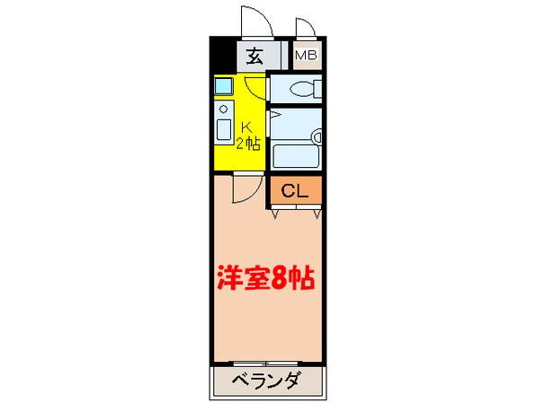 グラン・ドゥ・ルイの物件間取画像